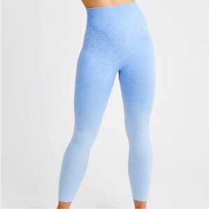 🩵AYBL Blue Ombré Pulse High-Waisted Seamless Leggings💙